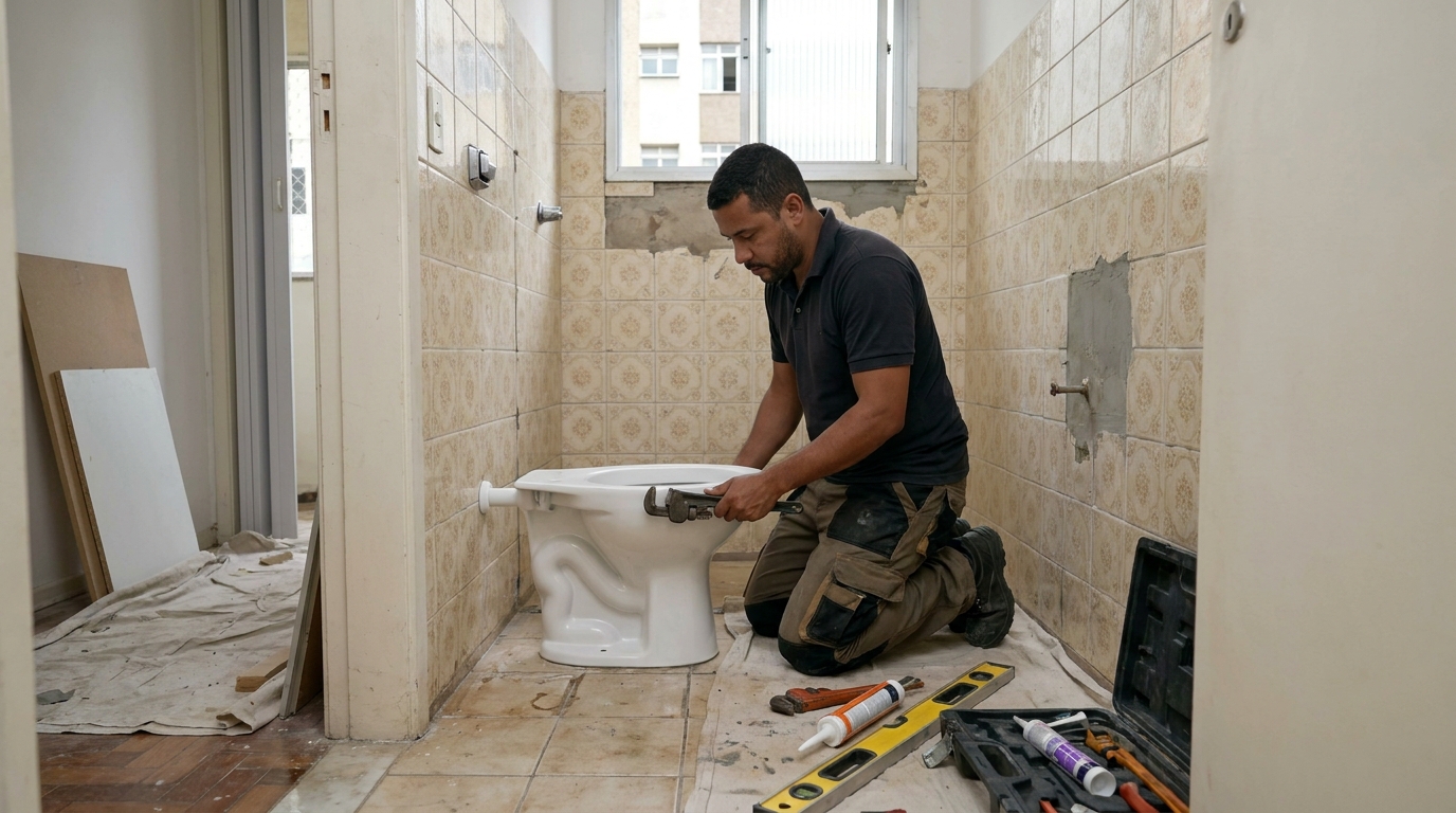 Reforço de vedação sanitária em Campo Grande-MS